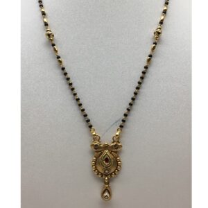 designer pieces of 22kt antique mangalsutra dokiya