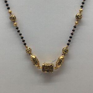 22kt antique mangalsutra dokiya