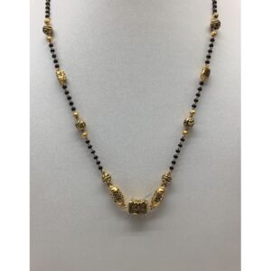 22kt antique mangalsutra dokiya