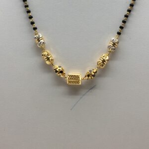 916 antique cnc mangalsutra dokiya