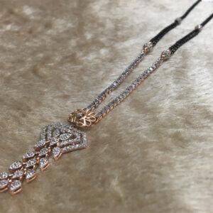 18kt ROSEGOLD mangalsutra DOKIYA