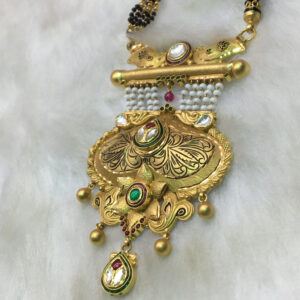 22ct latest antique mangalsutra for bride
