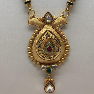 916 Gold Antique Wedding Jewellery Mangalsutra