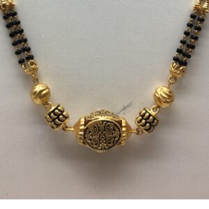 22kt antique wedding jewellery  mangalsutra dokiya