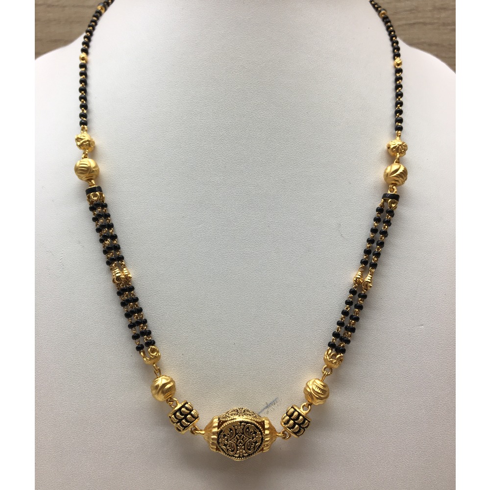 22kt antique wedding jewellery  mangalsutra dokiya