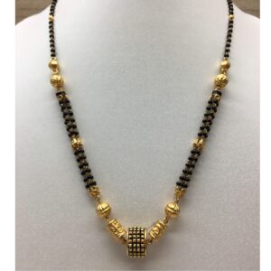 916gold Antique delicate  Jewellery Mangalsutra Dokia
