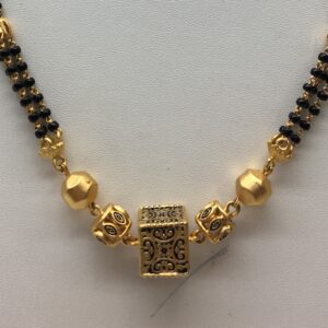 916gold Antique Wedding Jewellery Mangalsutra Dokia