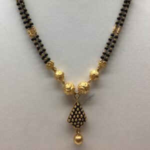 22kt exclusive antique mangalsutra dokiya