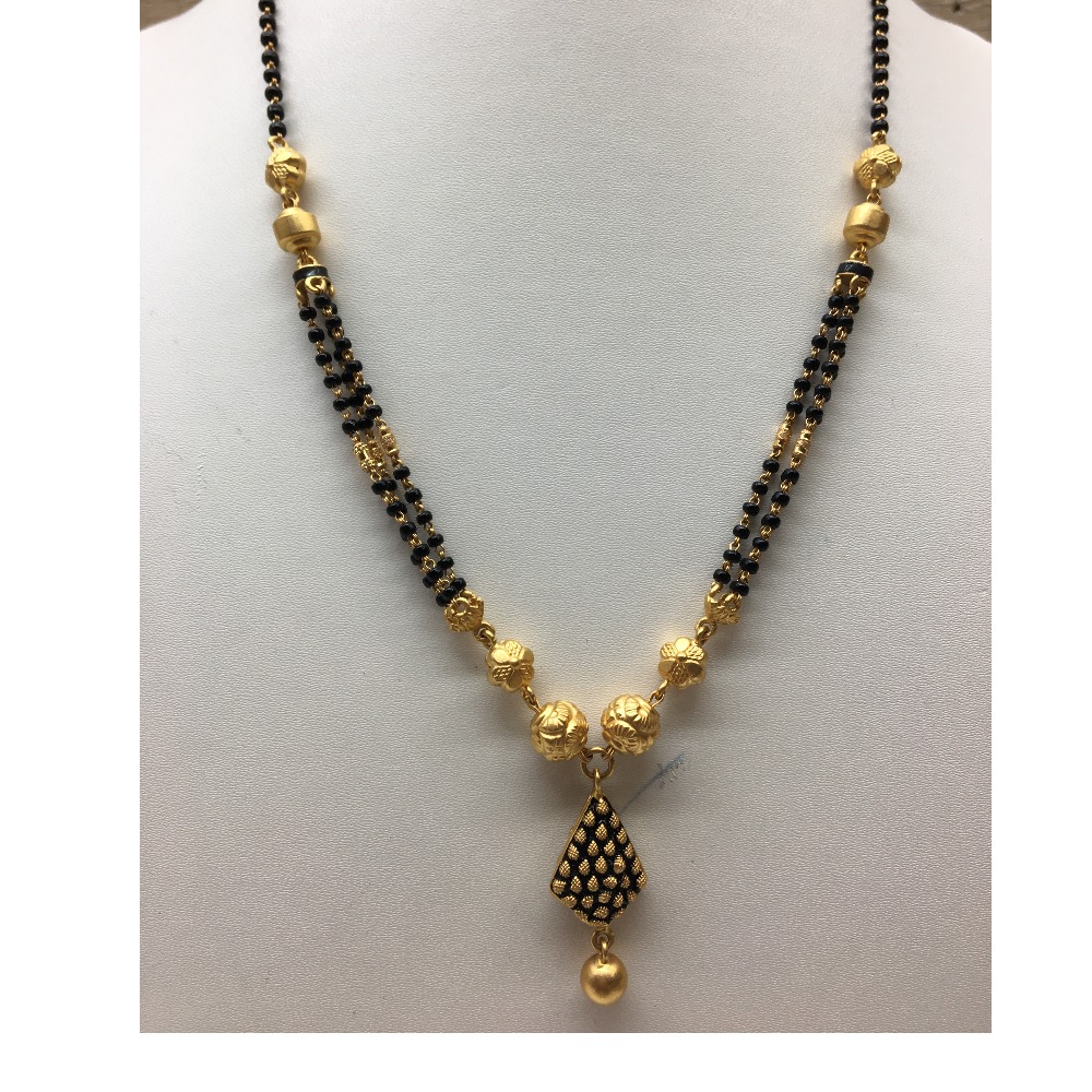 22kt exclusive antique mangalsutra dokiya