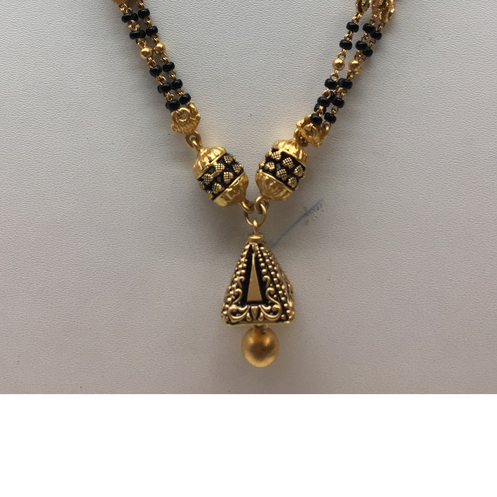 22kt fancy antique mangalsutra dokiya - Image 2