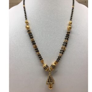 22kt fancy antique mangalsutra dokiya