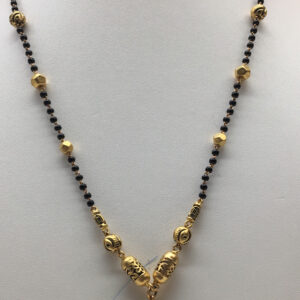 22ct antique light weight Mangalsutra DOKIYA