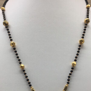 22ct antique light weight Mangalsutra DOKIYA