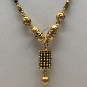 22ct antique light weight Mangalsutra DOKIYA
