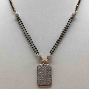 18ct rose gold mangalsutra