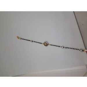 916 Gold Antique Mangalsutra Bracelet IO-B009