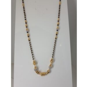 22KT Gold Light Weight Mangalsutra IO-022