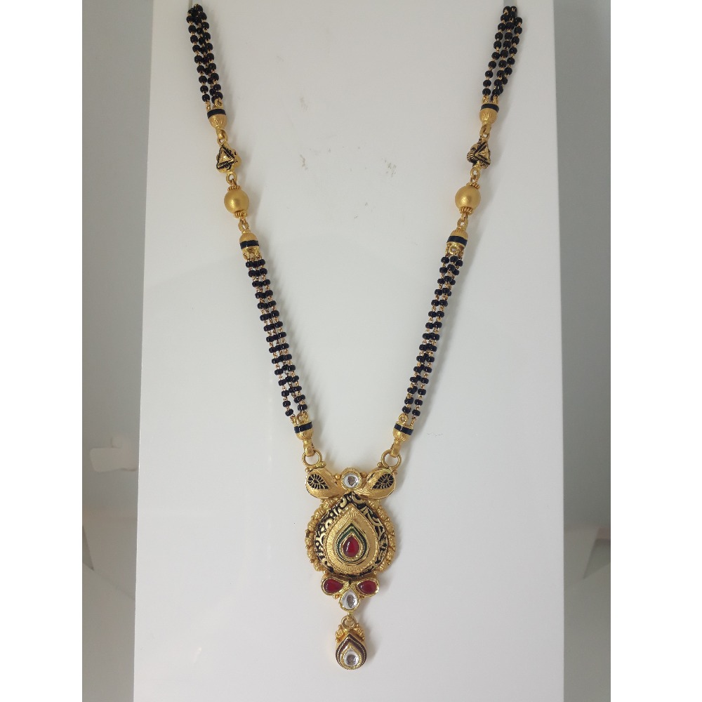22K Gold Fancy Mangalsutra IO-A018