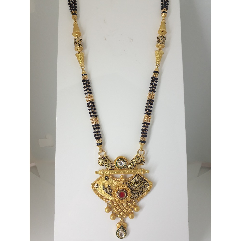 22KT Gold antique Kidiya Ser Mangalsutra IO-A017