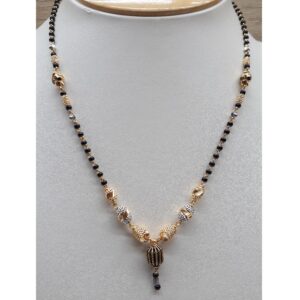 916 Gold Antique Mangalsutra Dokia IO-AN009