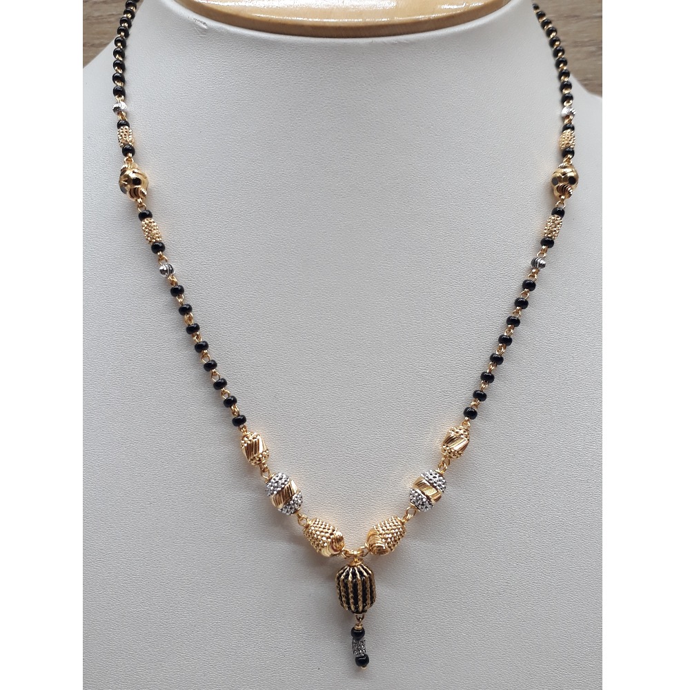 916 Gold Antique Mangalsutra Dokia IO-AN009
