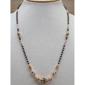22KT Gold Antique Mangalsutra Dokia IO-AN002