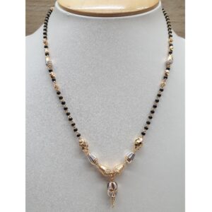 22Kt Gold Fancy Mangalsutra Dokia IO-N006