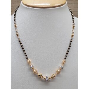 916 Gold Fancy Mangalsutra Dokia IO-N005
