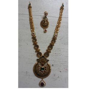22KT Gold Ladies Designer Necklace Yellow