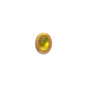 925 silver lemon topaz ring