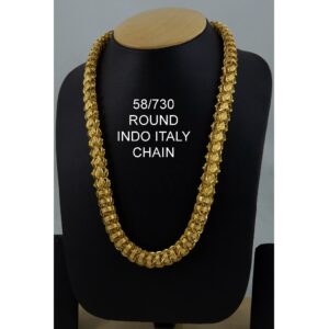 916 Gold Round Indo Italy Chain ML-C07