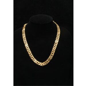 916 Gold Fancy Hollow chains ML-C004