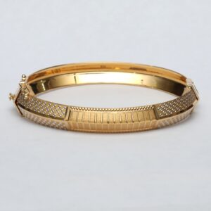 22KT Gold Fancy Kada For Men ML-B007