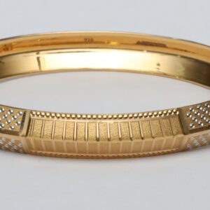 22KT Gold Fancy Kada For Men ML-B007