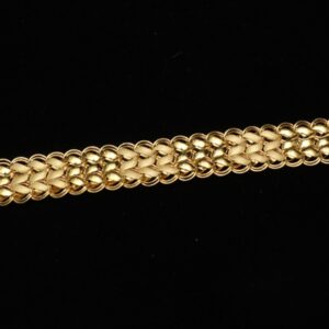 916 Gold Gents Lucky Bracelet ML-B005