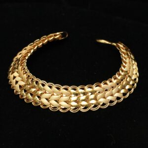 22KT Gold Fancy Gents Bracelet ML-B004