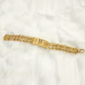 22KT Gold Om With Ganesh Design Lucky ML-B002