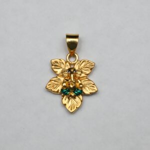 916 Gold Ganesha pendant ML-P005