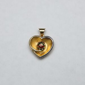916 Gold Heart Shape Pendant ML-P002