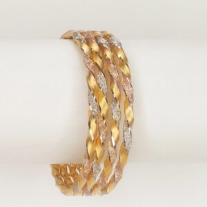916 Gold Hallmarked Fancy Bangles
