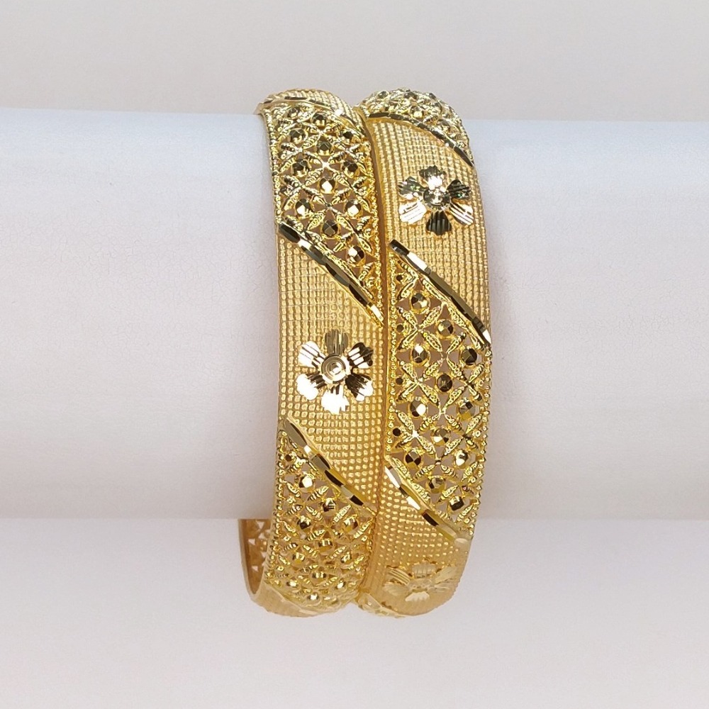 916 gold Hallmark Traditional Bangle