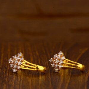 22CT Gold stylish Ladies Tops Earrings LTE74