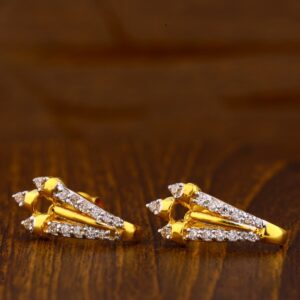 22CT Gold Gorgeous Ladies Tops Earrings LTE73