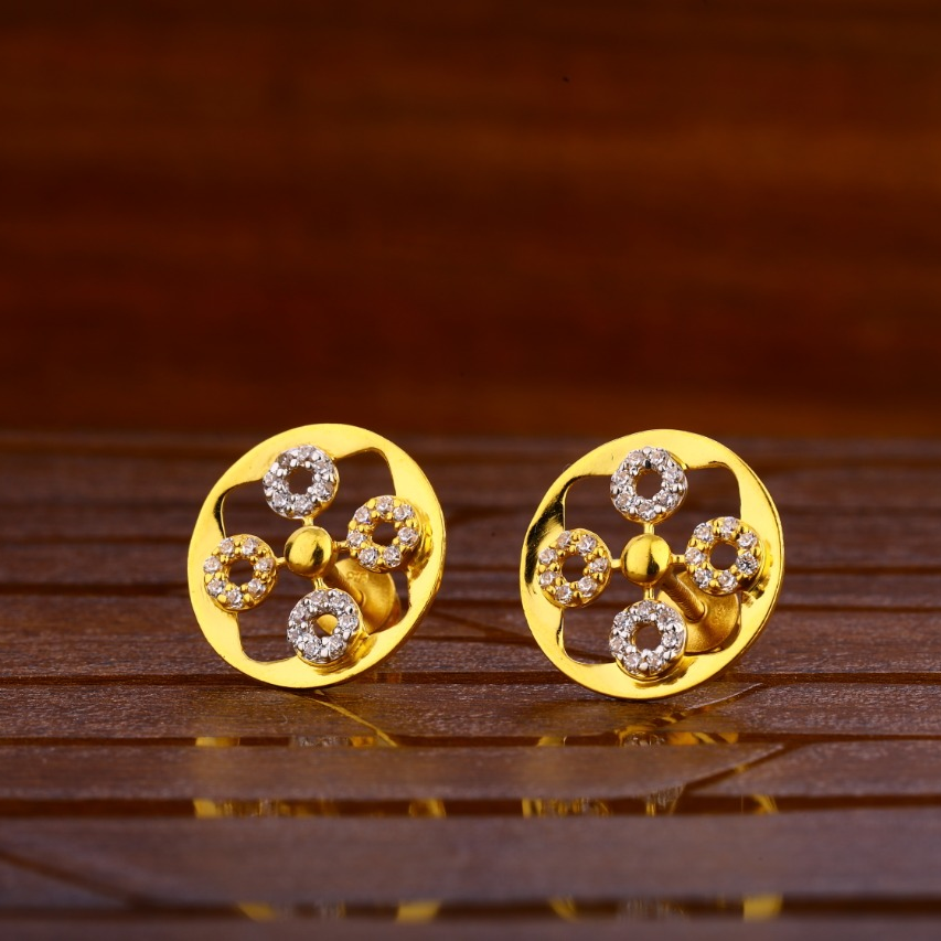 22KT Gold Exclusive Ladies Tops Earrings LTE272