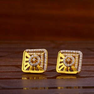 916 Gold CZ Hallmark Gorgeous Ladies Tops Earrings LTE265