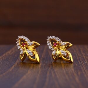 916 Gold Hallmark Classic Ladies Tops Earrings LTE211