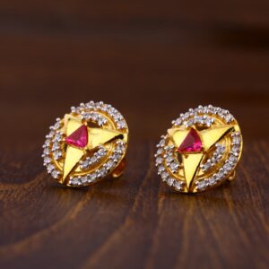 916 Gold Fancy Ladies Tops Earrings LTE201