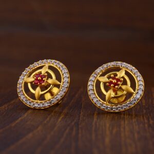 916 Gold Classic Ladies Tops Earrings LTE197
