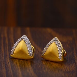 22CT Gold CZ Fancy Ladies Tops Earrings LTE131