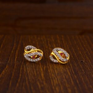 22CT Gold Exclusive Ladies Tops Earrings LTE194